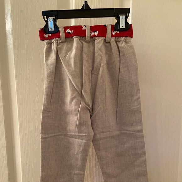 DPAM Du Pareil Au Meme Girls Pants Dalmatian Dog Ribbon Size 18 Months NWT - Picture 6 of 6